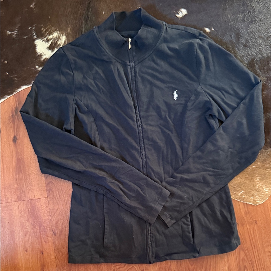Vintage Polo By Ralph Lauren Full Zip Lightweight Sweatshirt